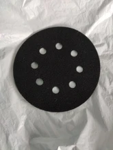 Almohadilla de interfaz de protección de superficie ultrafina, 5 pulgadas (125mm), 8 agujeros, almohadillas de lijado y discos de lijado de gancho y bucle, G8TB