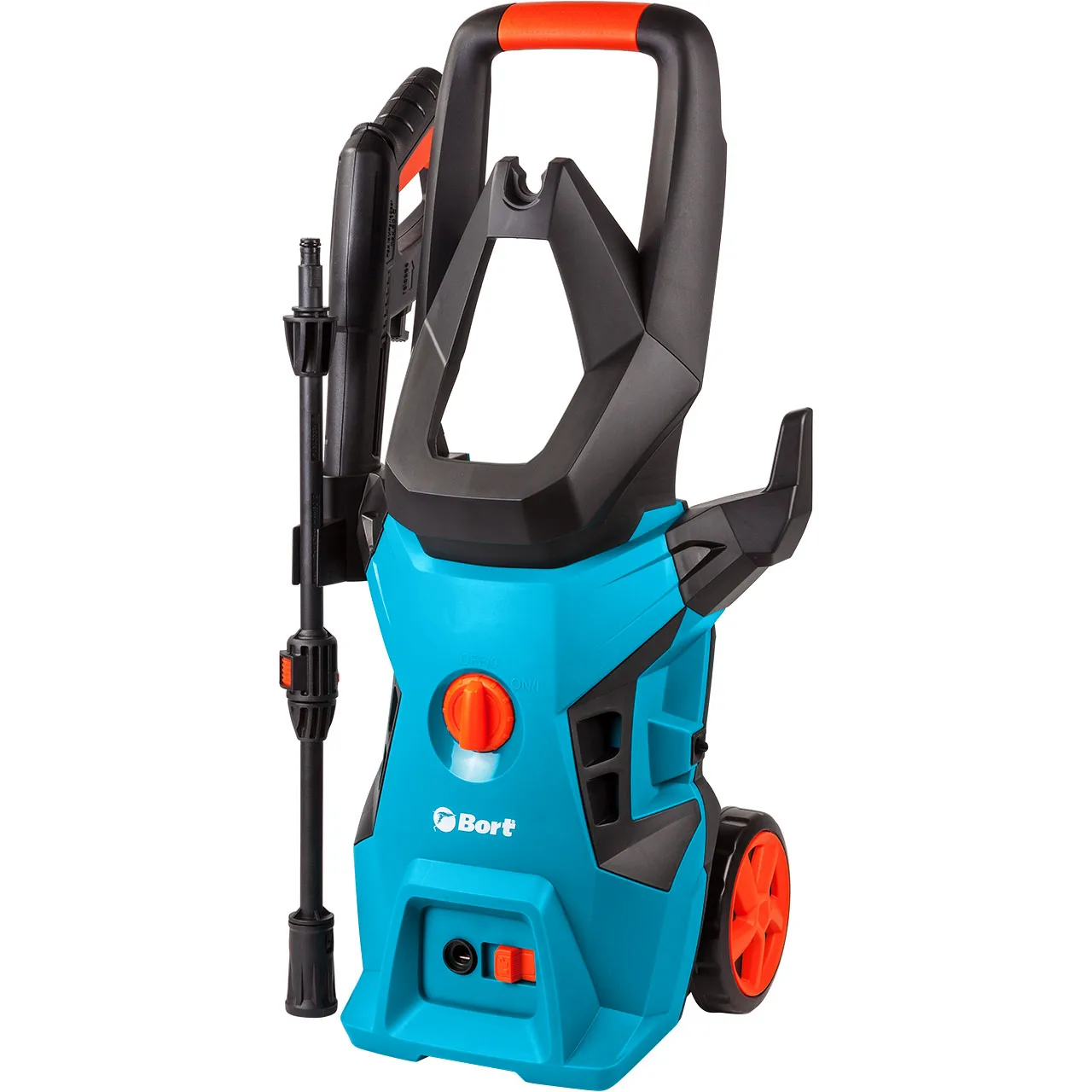 Мойка высокого давления Bort BHR-2000-Pro (Мощность 2000 Вт, макс. давление 150 бар, производительность 7,5 л/мин. шланг