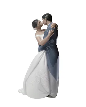 

NAO Figure United Forever (Tm). Sculpture Decoration Valentine, Wedding. Boyfriends Porcelain