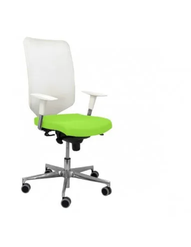 Office Chair Model Ossa White Fabric Bali Pistachio Color Office Chair Model Ossa White Fabric