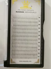 MASSCAKU-pestañas de visón falso, extensiones de pestañas profesionales prefabricadas, anchas, 3d/4d/5d/6d/10d/20d, volumen ruso