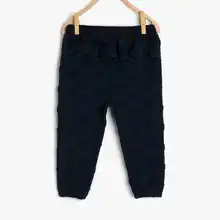 Coton Kids/темно-синие спортивные штаны для девочек