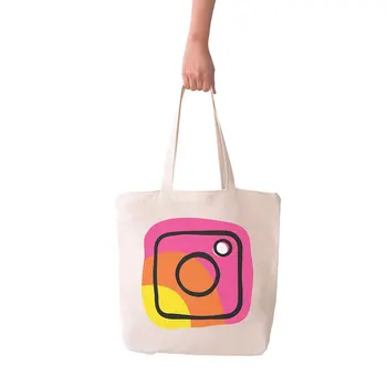 

Angemiel Bag Large İnstagram Colors Shopping Beach Tote Bag