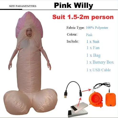 Adult pink willy Лидер продаж надувной костюм динозавра животных Костюм семья костюмы для Хэллоуина для женщин талисман - Цвет: Adult pink willy