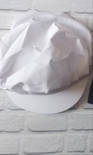 Chef Cap Hat Kitchen Restaurant Unisex Bakery Work-Hat Waiter-Uniform Bbq-Grill Men Women