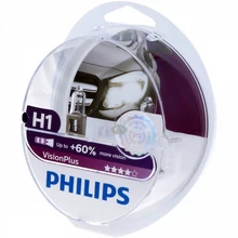PHILIPS 12258VPS2 H1 12V 55W(P14, 5S)(+ 60% light) vision Plus(2 pcs) 5298