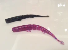 Minnow Swimbait Jigging Worm Soft Lures Fishing Artificial BEARKING Bass-Pike Unagi Slug