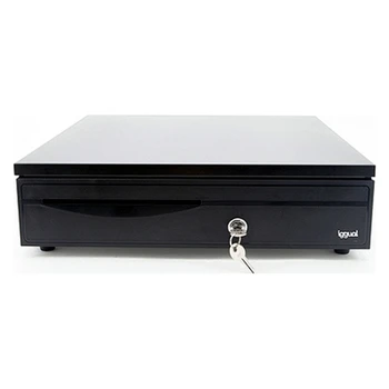 

Cash Register Drawer iggual IRON-30 Black
