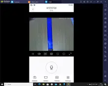 Cámara wifi IP HD inalámbrica con visión nocturna, monitor de bebé para interiores, 1080p, audio de dos vías, detección de movimiento, v380