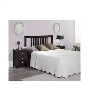

Bedroom set Pine headboard and 2 bedside tables Model Tabac I