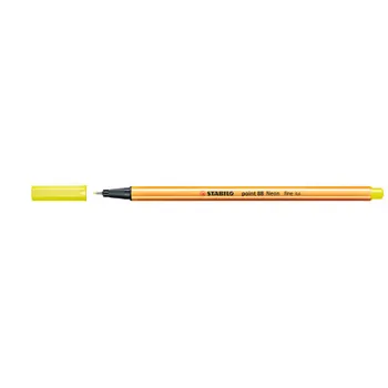 

(Box 10 pcs) STABILO POINT 88/024 FLUOR YELLOW