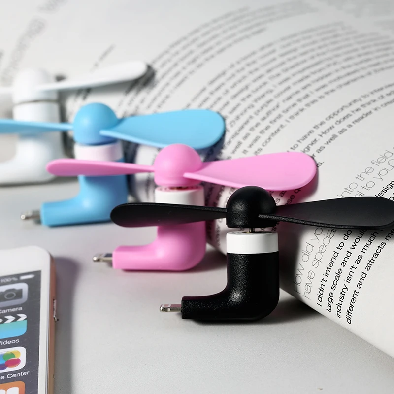 Мини-вентилятор Refon Mini Fan F10 для iPhone(Розовый