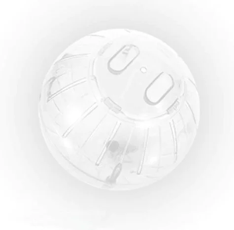 White Пластиковые игрушки для домашних животных, грызунов, мышей, бегущих мячей, хомяк, Песчанка крыса, игровые мячи - Цвет: White