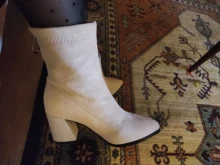 Stretch Boots High-Heels Pointed-Toe Womens Autumn Fashion Flock JIANBUDAN Ankle New