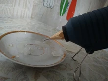 Pistola de pegamento de fusión en caliente de 150W, con Control de temperatura para el hogar, manualidades, fabricación Industrial, uso de barras de pegamento de 11mm, boquilla de cobre puro