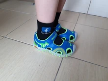 Dinoskulls-Sandalias t-rex para niños, zapatos de playa con punta cerrada y cordones, cierre, novedad de verano 2021