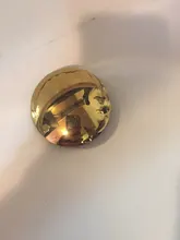 Drainer Basin Sink Bathroom Bagnolux Pop-Up-Button Round-Hole Easy-To-Clean Hotel Gold