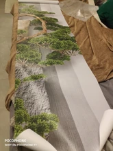 Green Wallpaper Mural Three-Dimensional-Pine Custom Wellyu Large Decorative-Painting