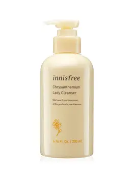 

Intimate hygiene gel with lactic acid and chrysanthemum extract Innisfree chrysanthemum Lady cleanser, 200 ml