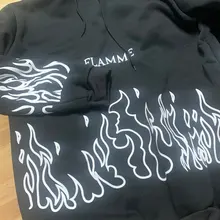 Sudadera con capucha de talla grande para mujer, ropa de calle de estilo coreano harajuku, tops con estampado de manga larga, jerséis de verano