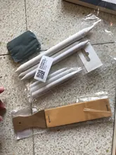 Uds boceto de papel de lija lápiz afilar dibujo pluma mezcla mancha de palo Tortillon Sketch herramientas para lápiz de dibujo artístico