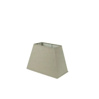 

24X13X17 linen TOPO RECTANGULAR table lamp display