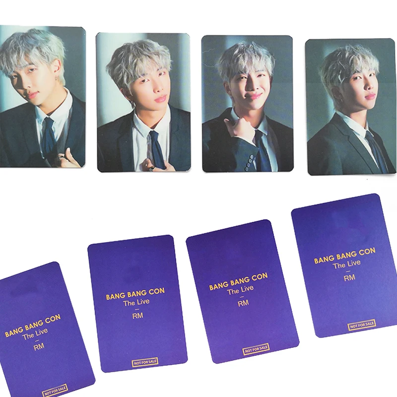 KPOP Store 4pcs Bangtan Boys BangBang Con The Live Postcards Photo cards JIMIN JIN JUNG KOOK Fans Collection | Тематическая одежда