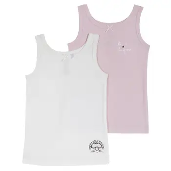 

T-shirt (2 pcs.) Chicco for girls, color White