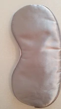 Cubierta de Ojos de imitación de seda para hombre y mujer, parche de sombra acolchado para dormir, antifaz para los ojos, antifaz para dormir, descanso de viaje, 1 Uds.