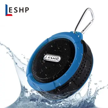 

Mini Bluetooth Plastic Portable Wireless Speaker With Calls Handsfree Waterproof For Showers, Bathroom, Poor,Car, Beach & Outdoo
