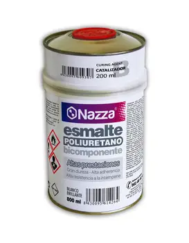 

Painting polyeter Heavy Duty for Esmaltar bathtubs bathroom and Sanitary-Color White 800 ml + 200 ml (A + B)
