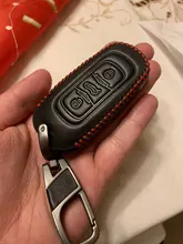 De cuero genuino funda de llave de control remoto para coche para Geely Atlas Boyue NL3 EX7 Emgrand X7 EmgrarandX7 SUV GT GC9 borui funda de llave de control remoto para coche