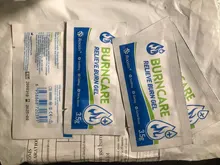 Gel para quemaduras, Kit de primeros auxilios, almohadilla de primeros auxilios, enfriamiento, calmante, cuidado de heridas, 3,5 g/paquete
