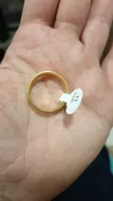 YOBEST-Anillo de boda de acero inoxidable para hombre y mujer, sortija de boda, Color dorado, 2018