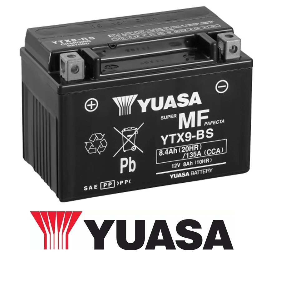 Bateria yamaha xj600 s diversion rj01 año 1999 Yuasa ytx9-bs AGM 