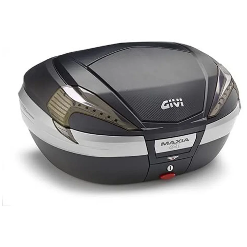 Givi V56Nnt - Baúl Moto Maxia 4 Tech Monokey In Fibra Di Carbonio E Riflettori Trasparenti, Moto Rcycle Nero