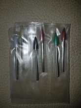 ERUIKA 6 unids/set de goma del taladro del clavo de fresado para manicura poco Flexible pulidora máquina Archivo de clavo eléctrico herramientas de arte