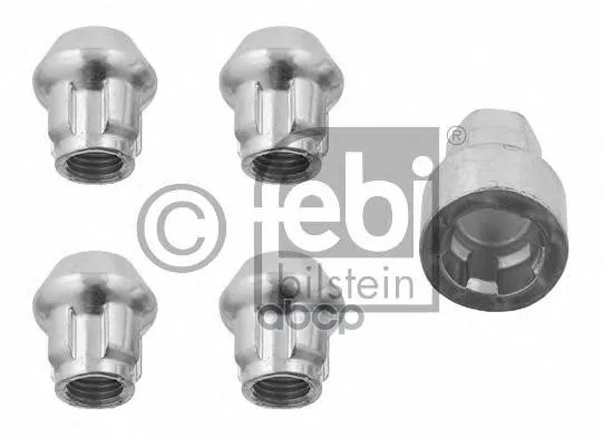 27057f_к-Кт Гаек Крепления Колеса! 4шт. М12х1.5 Блокир Alfa Romeo, Ford, Mazda, Kia, Toyota Febi 27057 Febi арт. 27057