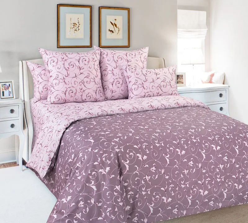

IV Gabriel flower design satin bedding set , 6 sizes bed linen 4-7pcs/set duvet cover bed sheet side