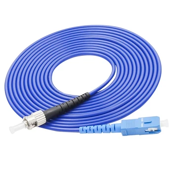 

10pcs /lot SC/UPC-ST/UPC Simplex Singlemode Duplex Fiber Optic Patchcord Mini Armored Cable patch cord /Jumper