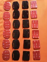 KFFTWWX-pegatina plana curvada para Gopro Hero 9, accesorios para Go Pro Hero 9, 8, 7, 6, 5, 4, 3, YI, 4K, SJ4000, DBPOWER, EKEN H9, H9R