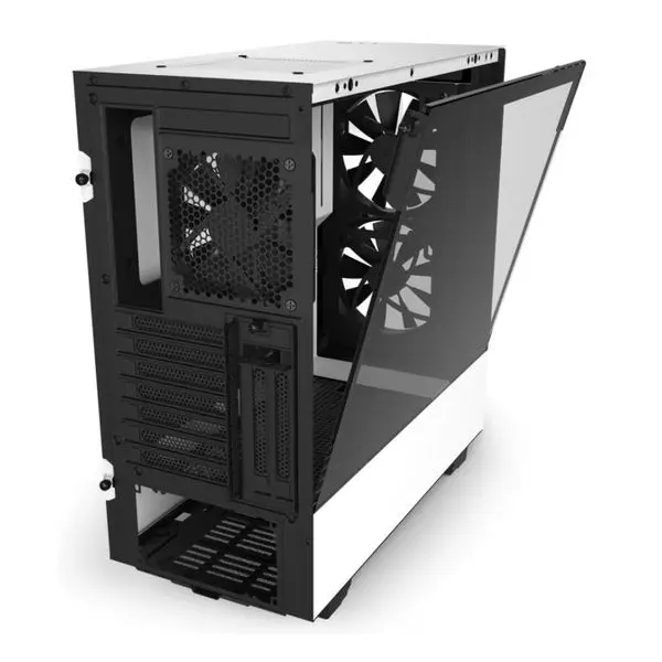 Micro ATX/Mini ITX/ATX Midtower чехол NZXT H510 Elite светодиодный RGB
