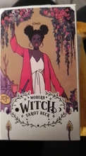 The Modern Witch Tarot-cartas de guía de cubierta, juego de cartas de mesa, tarjeta de adivinación mágica de destino