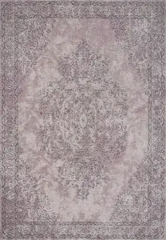 

Quantity Surveying Vintage 5 'x 8' Cotton Purple Area Rug