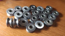 Sealed-Ball-Bearing Track Carbon-Steel V-Groove 624vv-Guide 10pcs V624 Embroidery-Machine