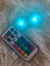 Vase-Bowl Submersible Light Party-Decoration Night-Lamp Battery-Operated Remote-Controlled