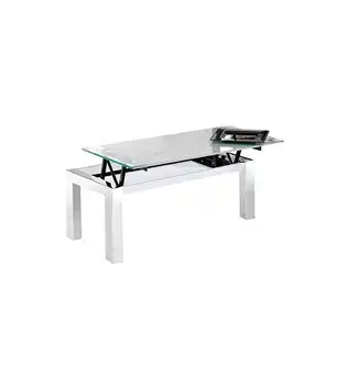 

Universal raised center table chrome structure.
