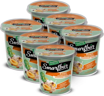 

Porridge cereal, with raisins and apricot, smartbar 40g., (6 pcs)
