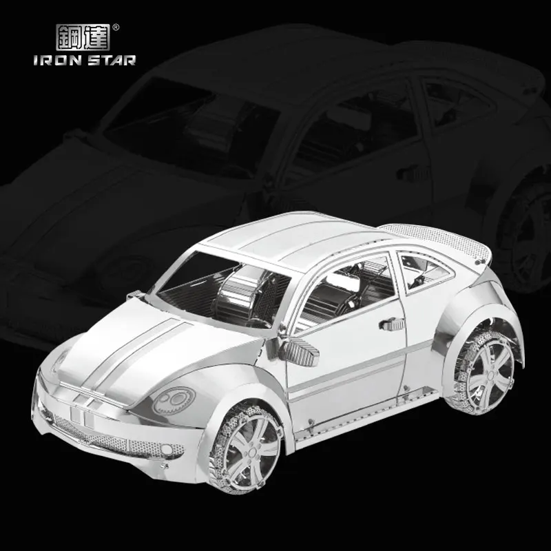 Металлический 3D-пазл-модель Жук Ali-First наборы автомобилей модель 3D лазерной резки