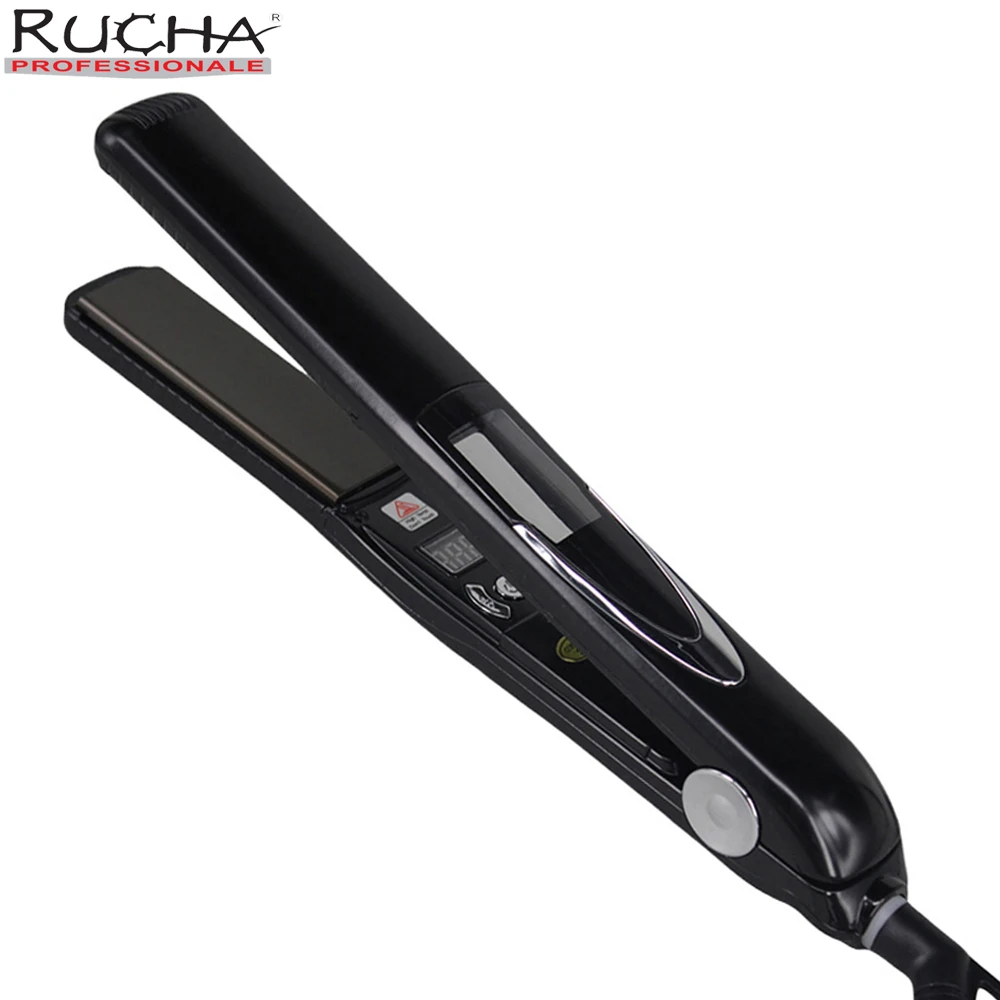 Rucha Vibrating Hair Straightener Professional Titanium Plate Keratin